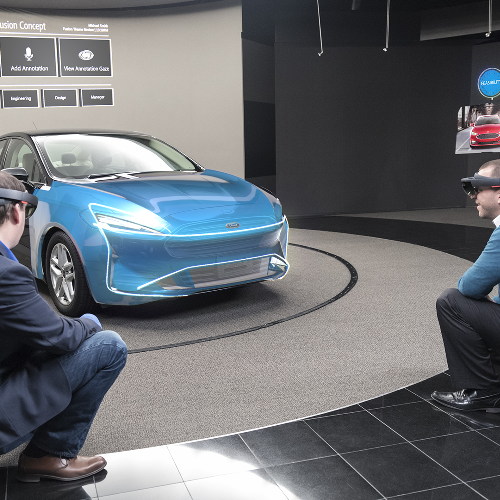Negli abitacoli Ford a tutta velocità senza intoppi grazie agli HoloLens