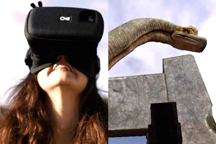 Davanti agli occhi di MagicMask HMD si apre una realtà virtuale in HD