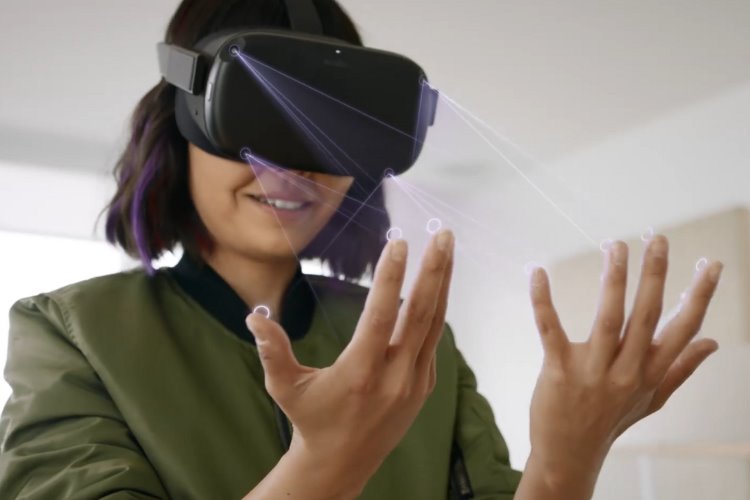 Per entrare nella realtà virtuale Quest basta un gesto