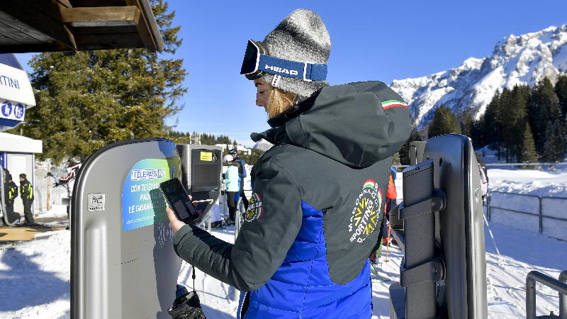 Corsia diretta Telepass, dal casello alle piste da sci