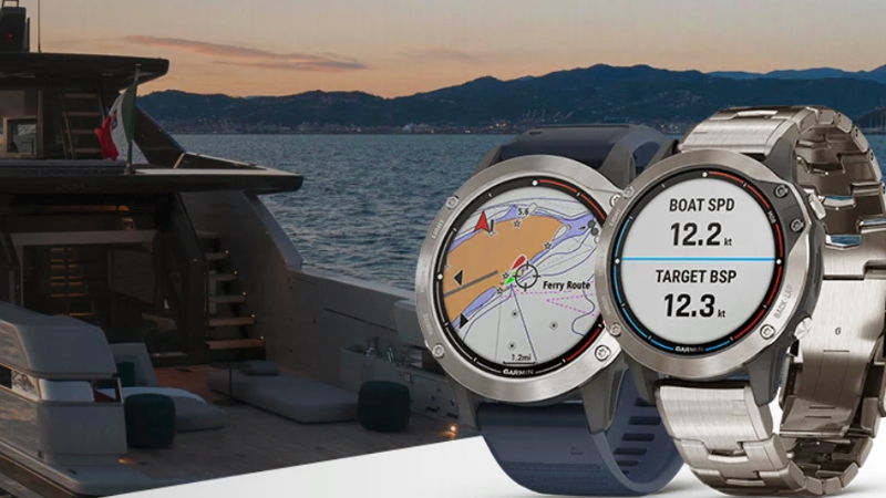 Al timone o al polso, Garmin quatix 6 tiene la rotta giusta