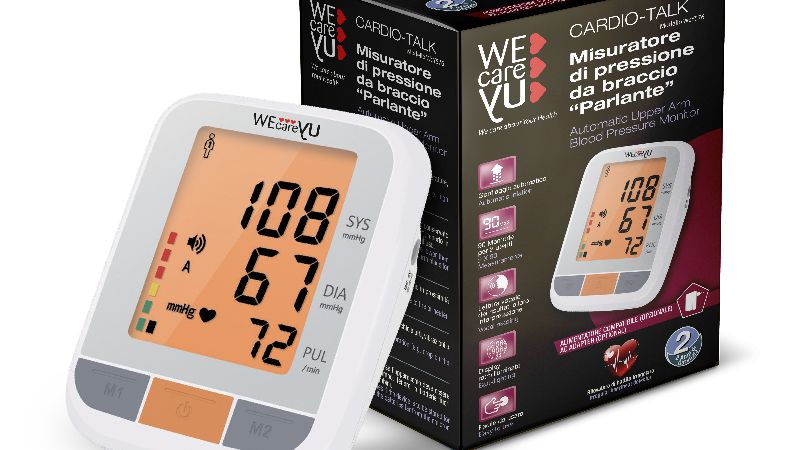La pressione misurata da Cardio-Talk si fa sentire