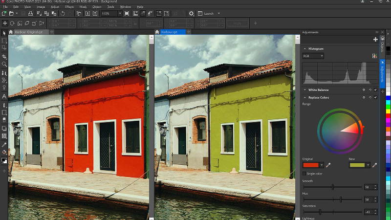 Nella Graphic Suite 2021, Corel Photo-Paint fa sempre bella figura