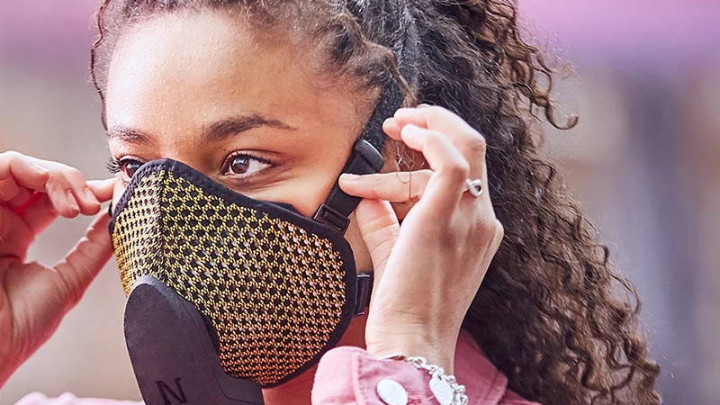 Solo aria pura dietro Urban Active Mask, mascherina smart Made in Italy