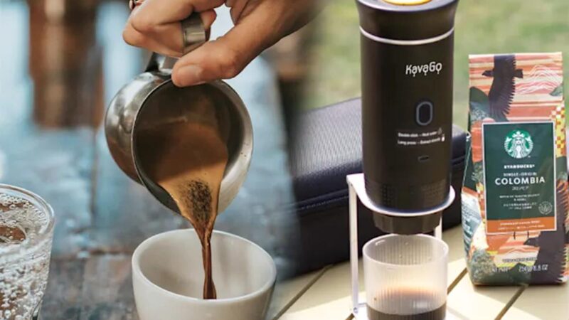 Mai a corto di espresso con la caffettiera portatile