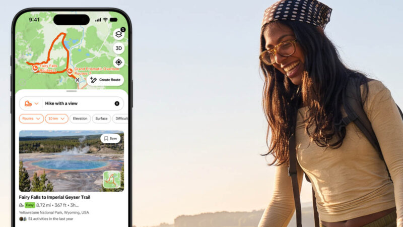 Partire consapevoli, Strava al lavoro su mappe e percorsi